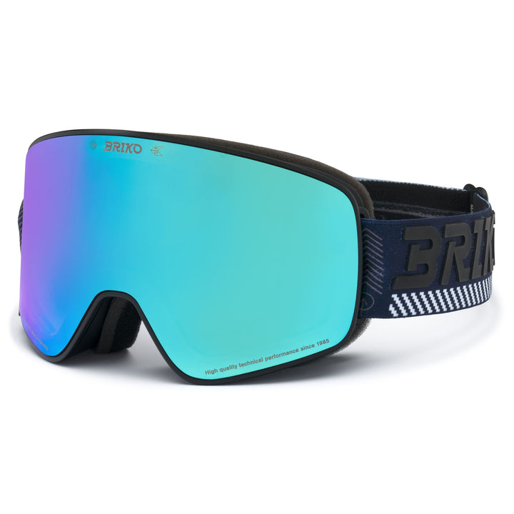 Goggles Unisex INGRID SHARP LITE 2 LENSES Ski Goggles GRAPHIC PICKLED BLUEWOOD - RCBM2Y1 Dressed Side (jpg Rgb)		