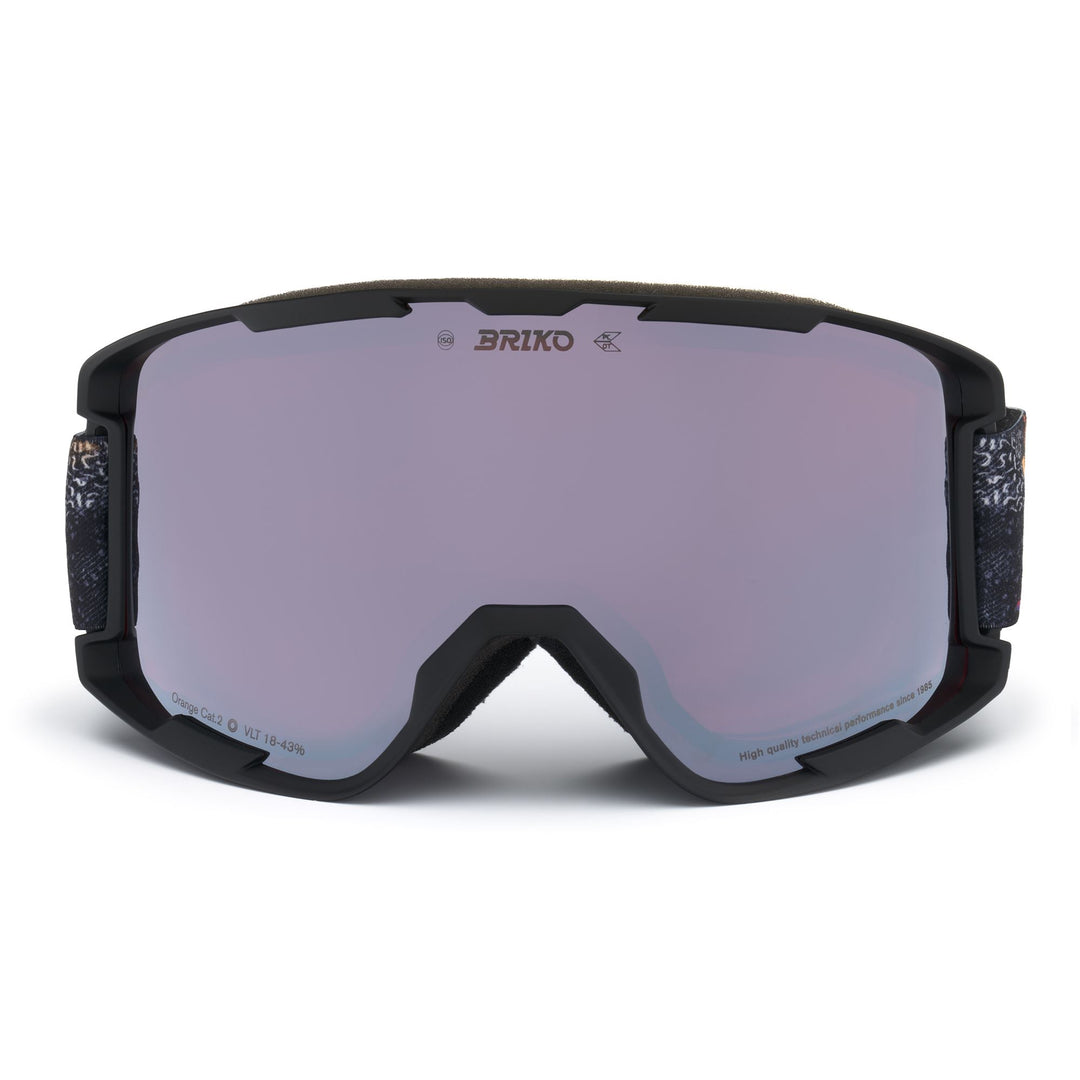 Goggles Unisex MARLO Ski Goggles BLACK FANTASY ORANGE - ORM2 Photo (jpg Rgb)			