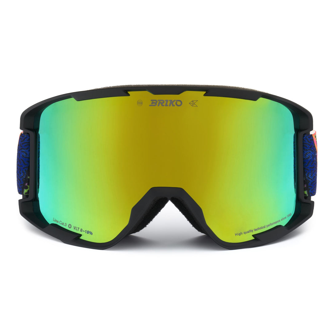 Goggles Unisex MARLO Ski Goggles BLACK FANTASY LIME - LIM3 Photo (jpg Rgb)			