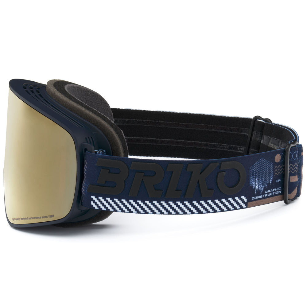 Goggles Unisex CHINO SHARP LITE Ski Goggles GRAPHIC PICKLED BLUEWOOD - OBGOM3 Dressed Front (jpg Rgb)	