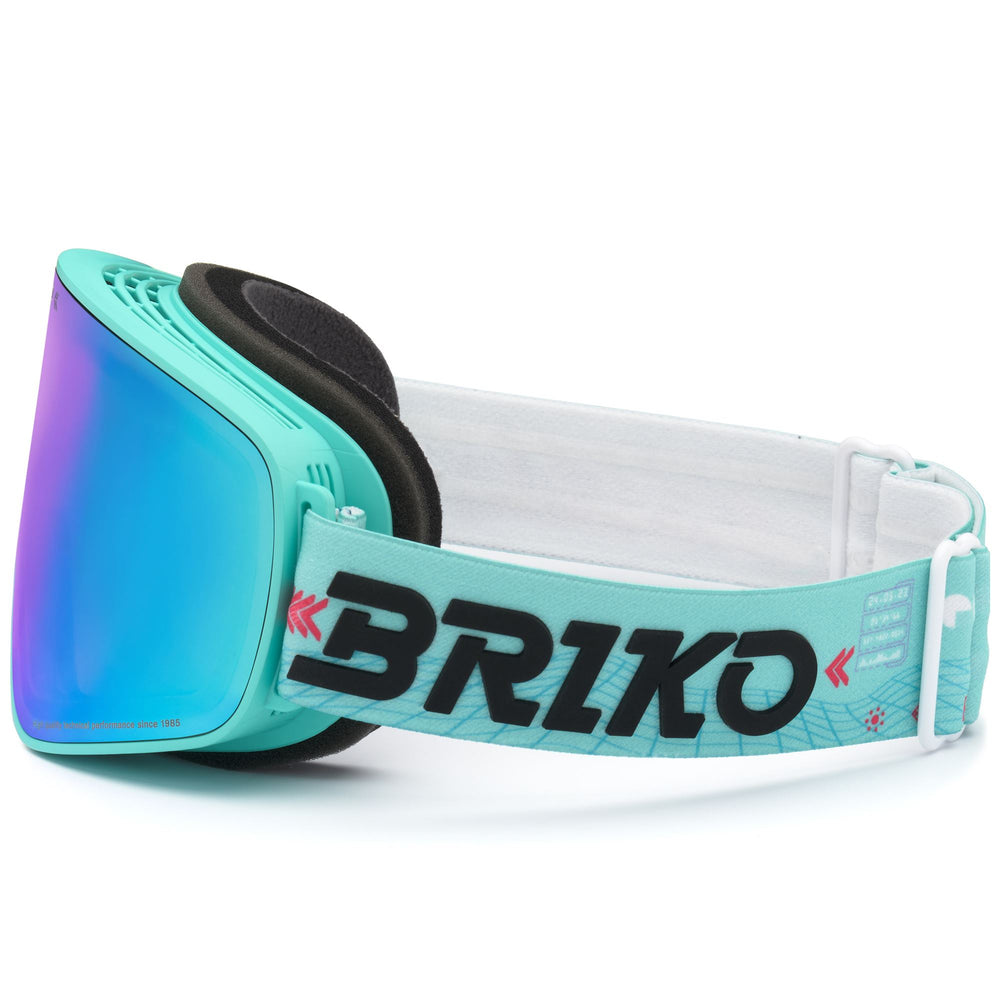 Goggles Unisex CHINO SHARP LITE Ski Goggles GRAPHIC MINT GREEN - RCBM2 Dressed Front (jpg Rgb)	