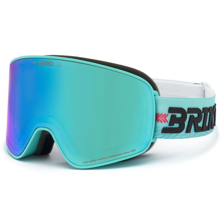 Goggles Unisex CHINO SHARP LITE Ski Goggles GRAPHIC MINT GREEN - RCBM2 Dressed Side (jpg Rgb)		