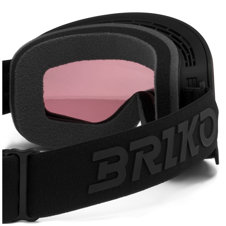 Goggles Unisex CHINO SHARP LITE Ski Goggles BLACK - OBPUM3 Dressed Back (jpg Rgb)		