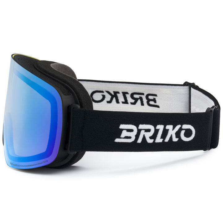 Goggles Unisex AURORA Ski Goggles BLACK - YBM2 Dressed Front (jpg Rgb)	