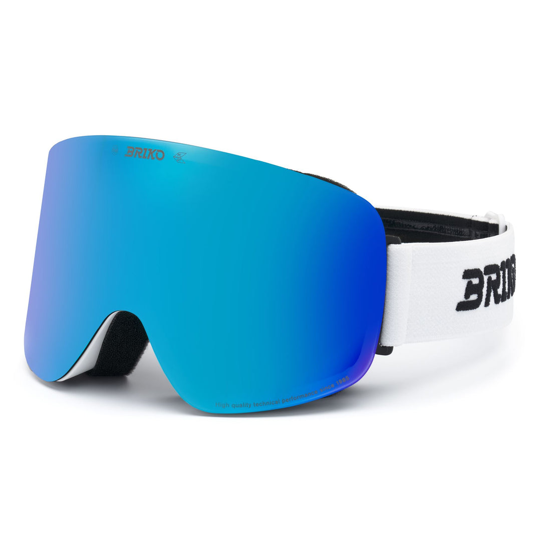 Goggles Unisex AURORA Ski Goggles WHITE - MBM3 Dressed Side (jpg Rgb)		