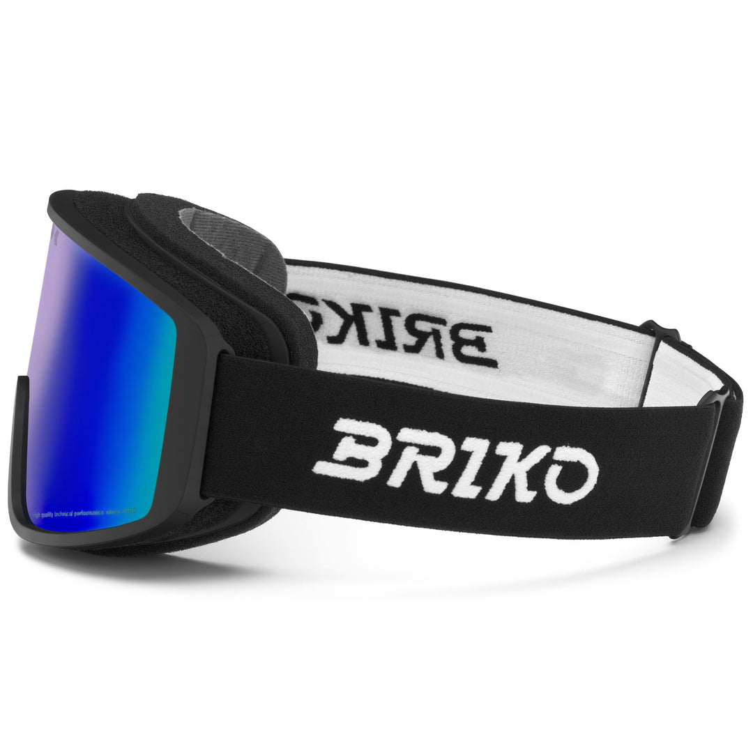 Goggles Unisex Pulse Ski Goggles BLACK - GRM3 Dressed Front (jpg Rgb)	