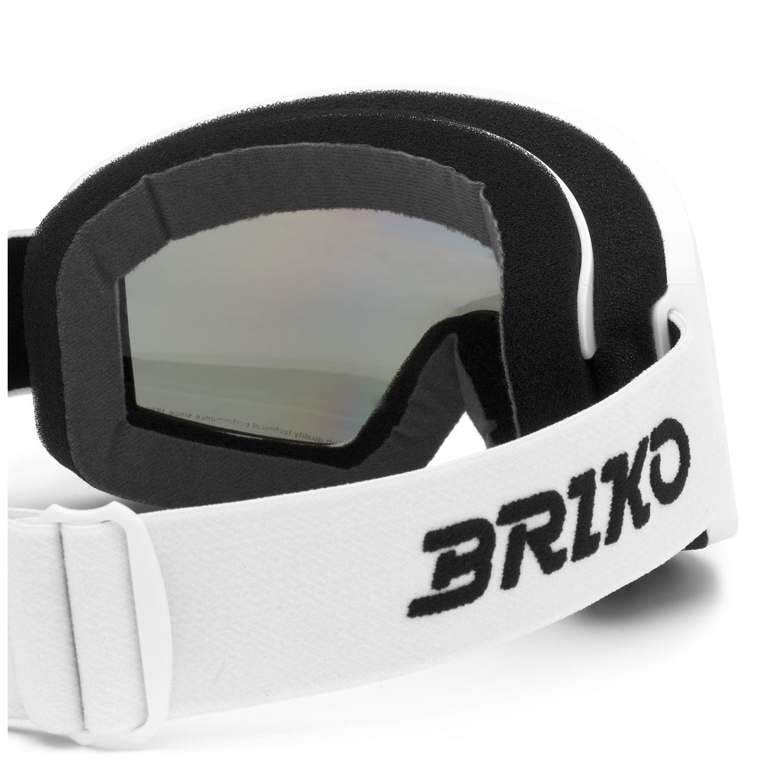 Goggles Unisex Pulse Ski Goggles WHITE - PUM2 Dressed Back (jpg Rgb)		