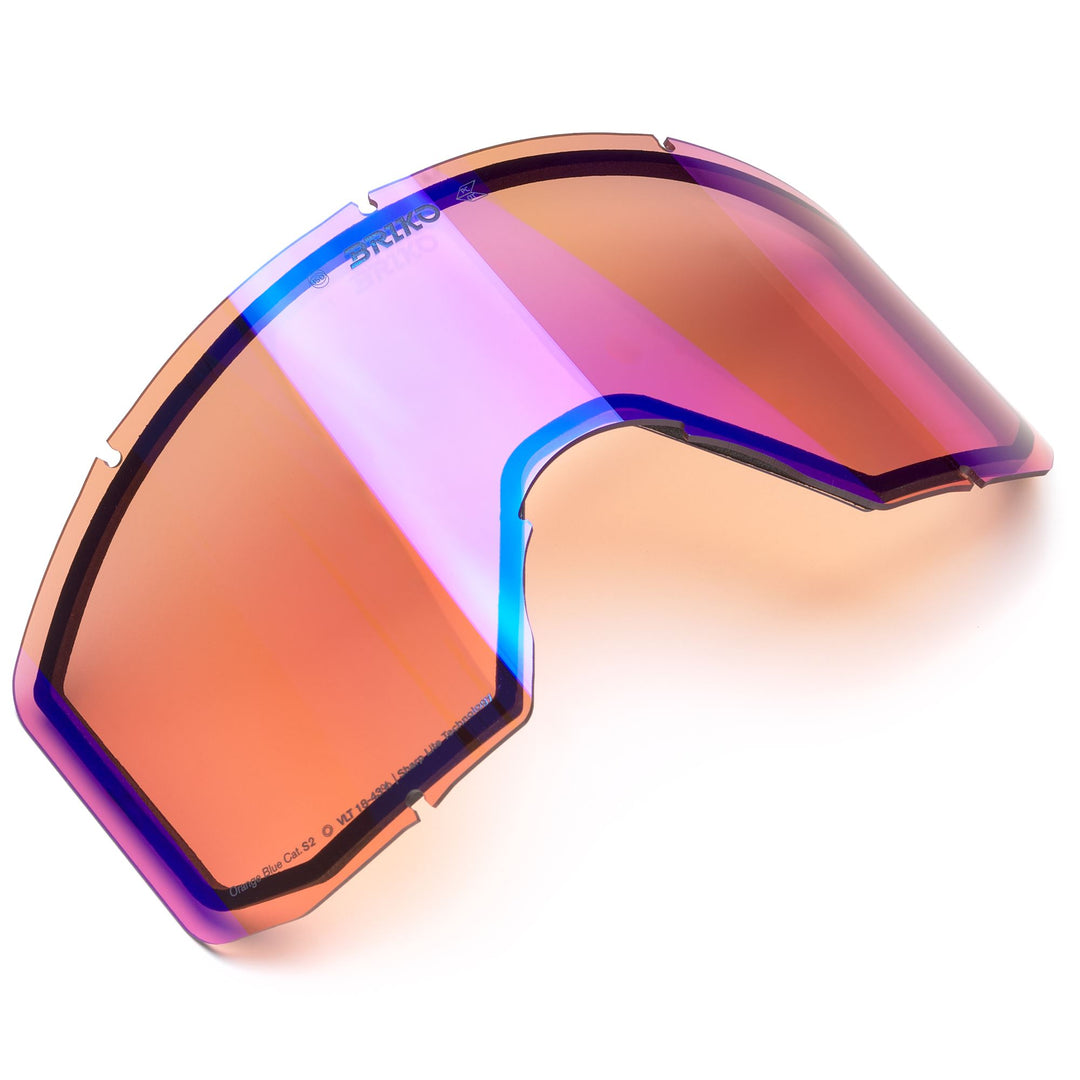 Spare Parts Unisex LENS VULCANO MASK SHARP LITE GOGGLE SPARE PARTS SHARP LITE ORANGE BASE BLUE MIRROR - CAT.2 Photo (jpg Rgb)			