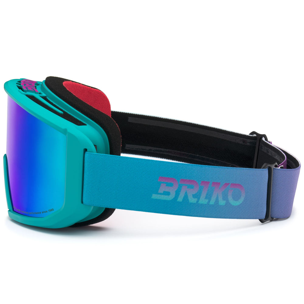 Goggles Unisex VULCANO MASK SHARP LITE Ski Goggles SHADED BLUE VIOLET - SBGRM3 Dressed Front (jpg Rgb)	