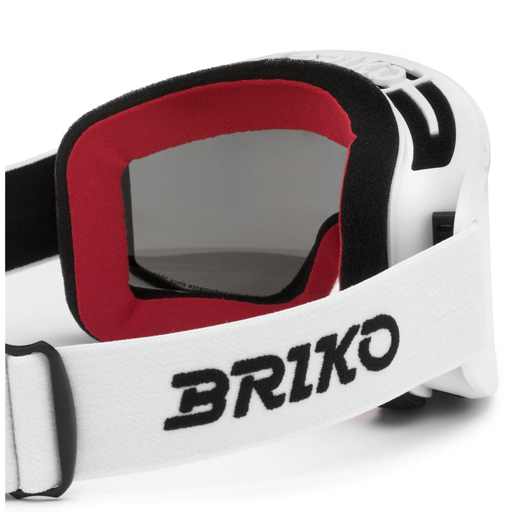 Goggles Unisex VULCANO MASK SHARP LITE Ski Goggles WHITE - SBBLM3 Dressed Back (jpg Rgb)		