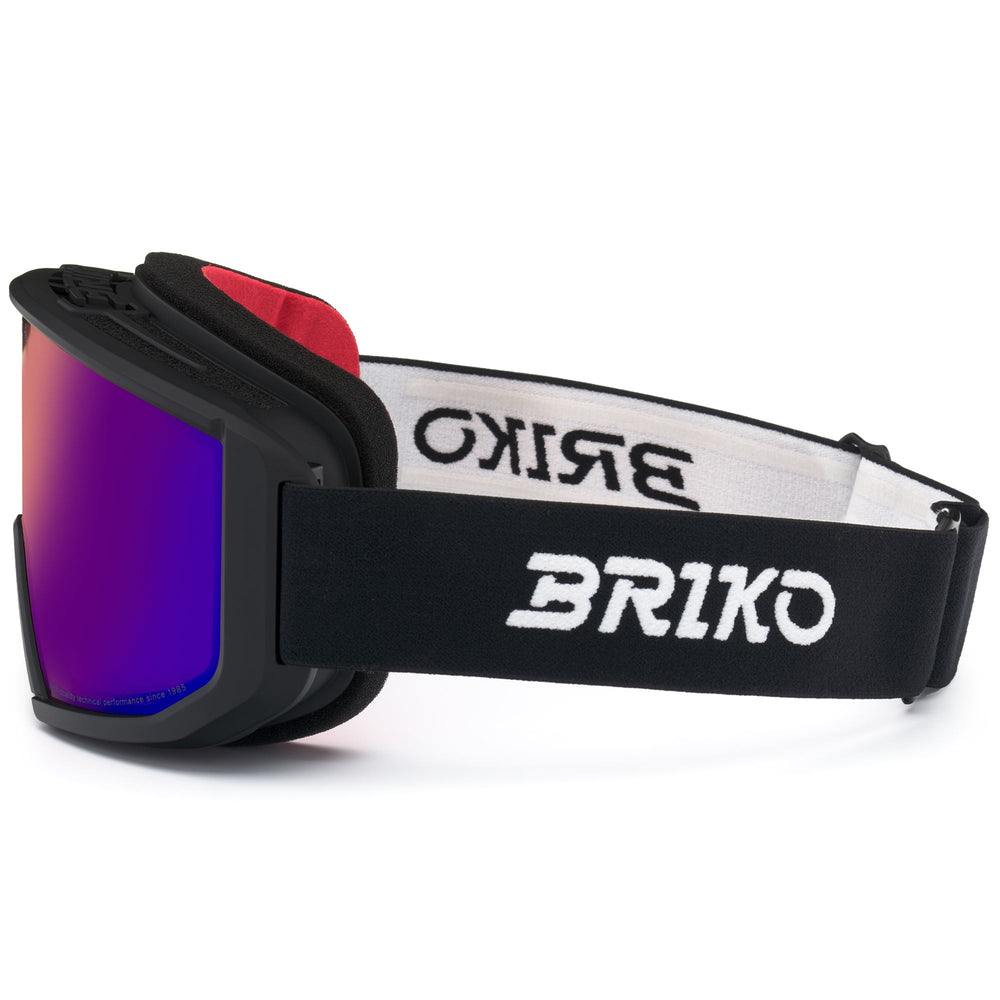 Goggles Unisex VULCANO MASK SHARP LITE Ski Goggles BLACK - OBBLM2 Dressed Front (jpg Rgb)	