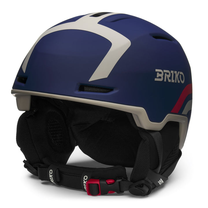 Helmets Unisex ARAN Helmet MATT BISCAY BLUE - SILVER RUST - SHIRAZ RED Photo (jpg Rgb)			