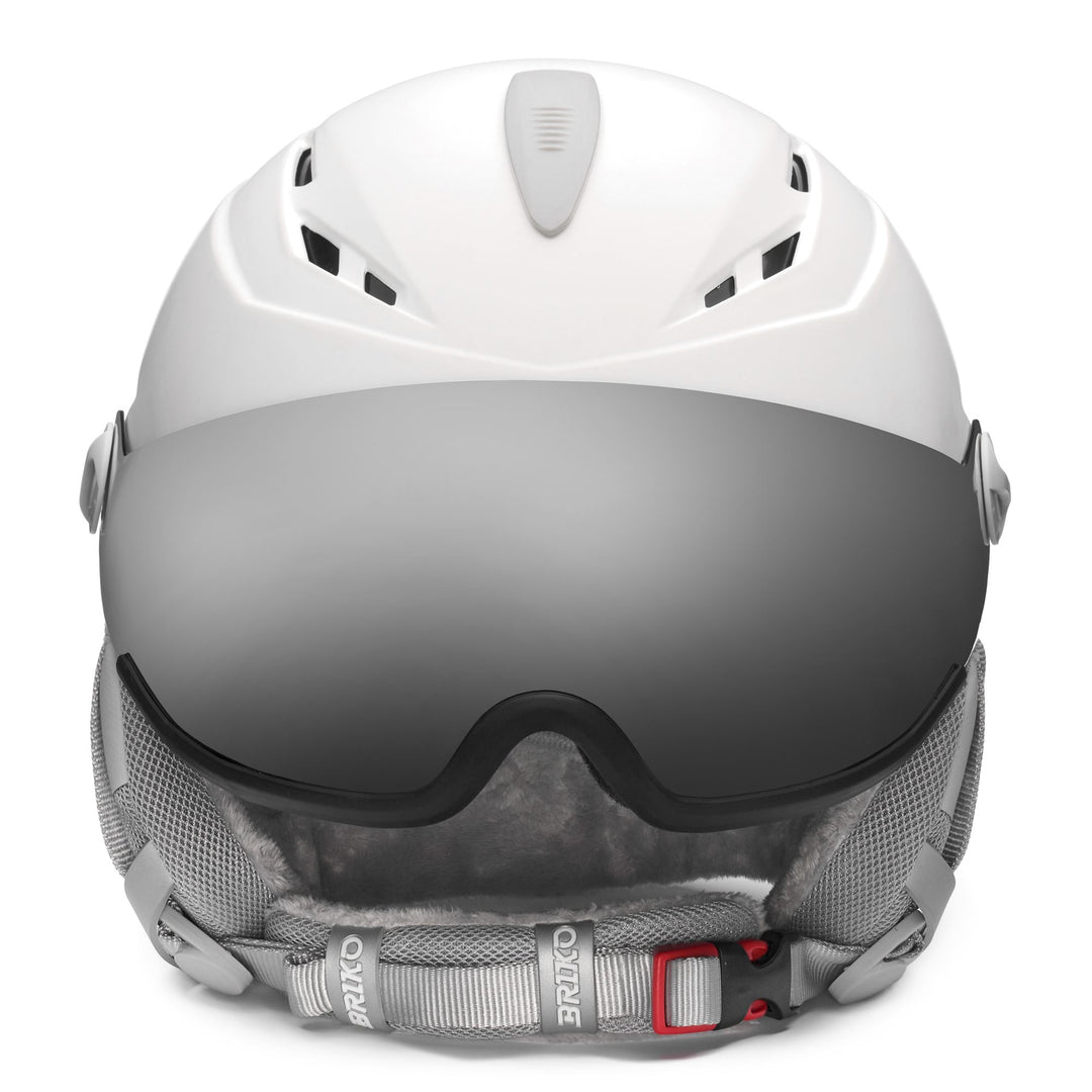 Helmets Woman CHIONE VISOR Helmet MATT WHITE - SM2 Dressed Side (jpg Rgb)		