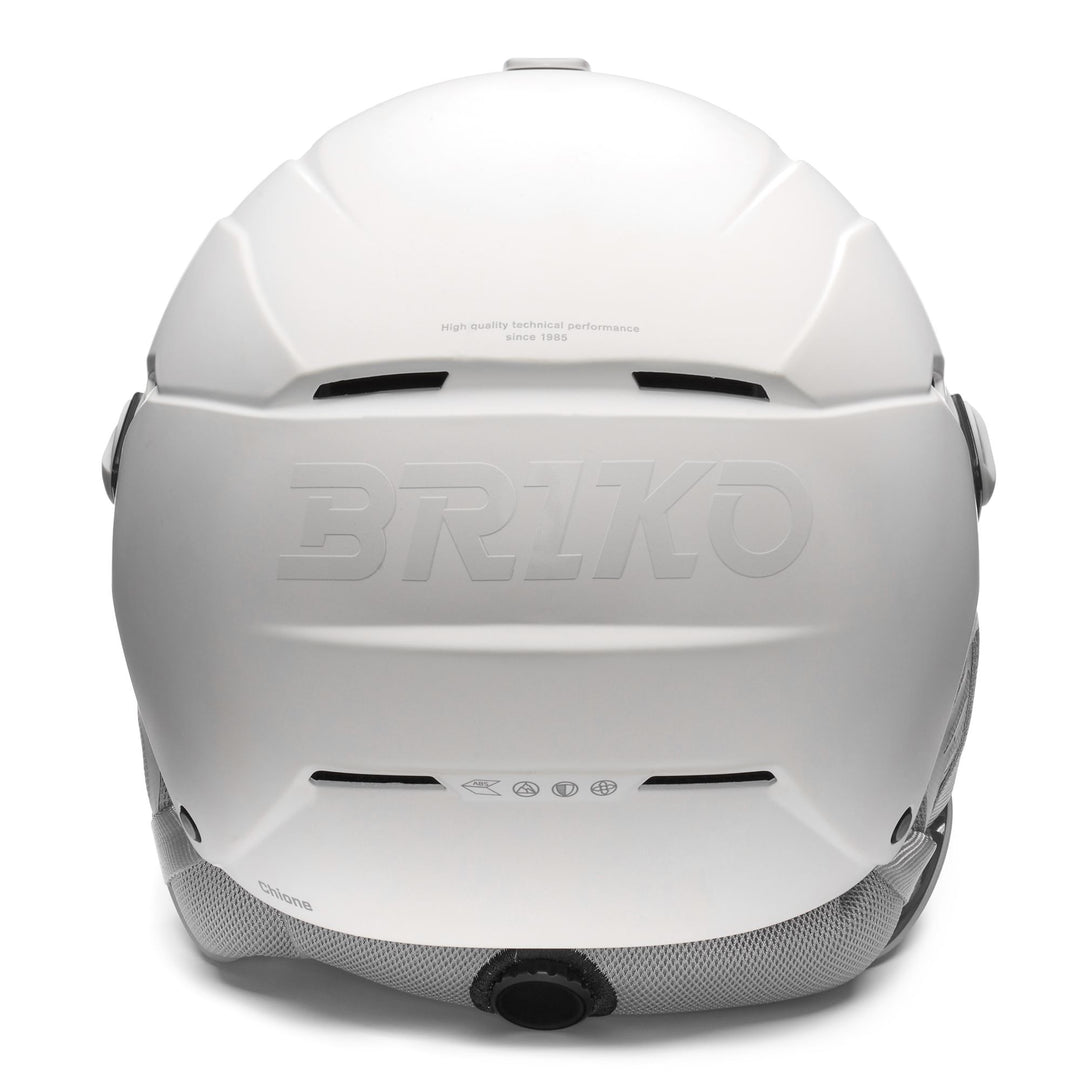 Helmets Woman CHIONE VISOR Helmet MATT WHITE - SM2 Dressed Back (jpg Rgb)		