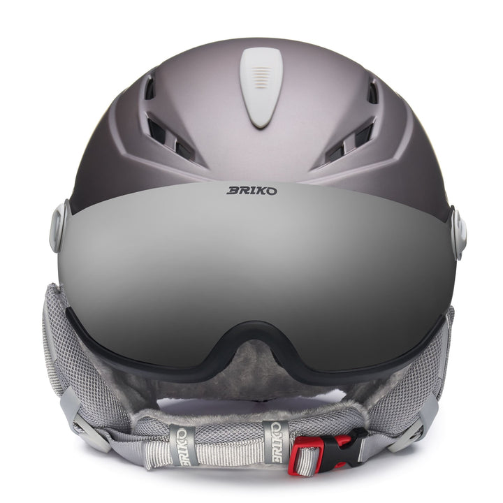 Helmets Woman CHIONE VISOR Helmet MATT METALLIC VENUS GRAY - SM2 Dressed Side (jpg Rgb)		