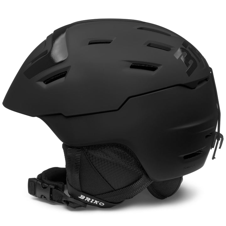 Helmets Unisex SAWYER X Helmet MATT BLACK Dressed Front (jpg Rgb)	