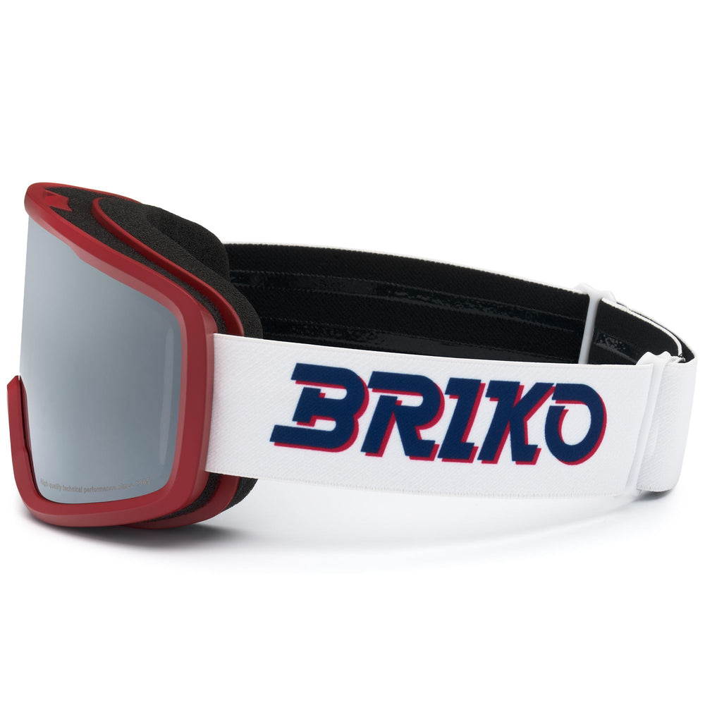 Goggles Unisex Chill Ski Goggles RED WHITE - SM2 Dressed Front (jpg Rgb)	