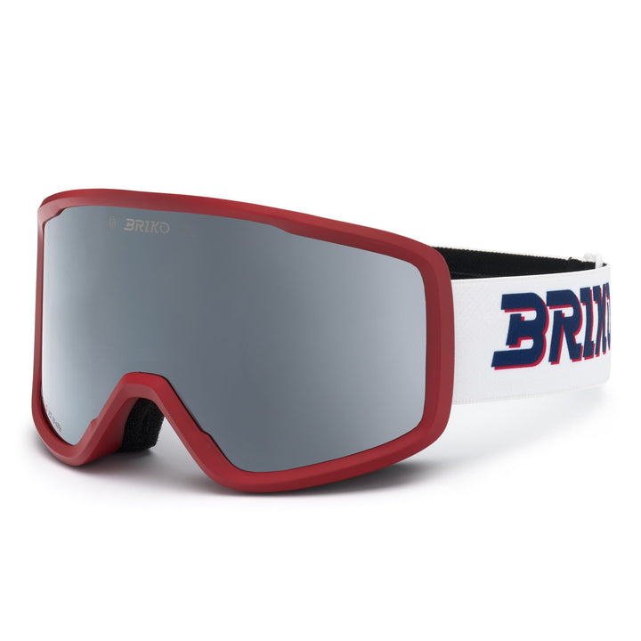 Goggles Unisex Chill Ski Goggles RED WHITE - SM2 Dressed Side (jpg Rgb)		