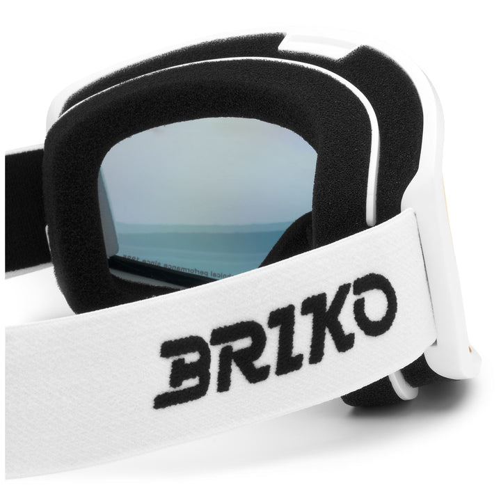 Goggles Unisex Chill Ski Goggles WHITE - RM2 Dressed Back (jpg Rgb)		