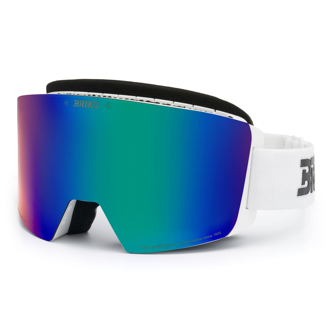 Goggles Unisex TITAN 8 SHARP LITE 2 LENSES Ski Goggles WHITE - SBGM3P1 Dressed Side (jpg Rgb)		