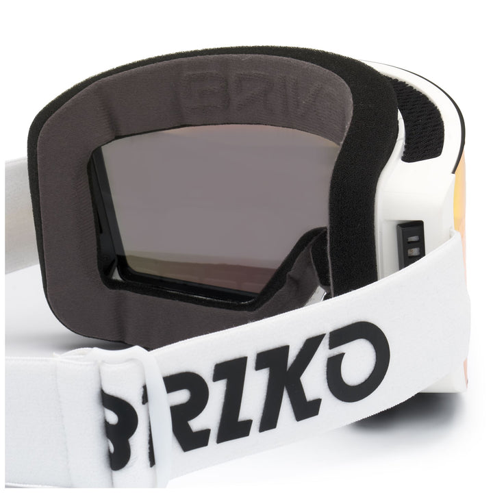 Goggles Unisex TITAN 8 SHARP LITE 2 LENSES Ski Goggles WHITE - SBGM3P1 Dressed Back (jpg Rgb)		