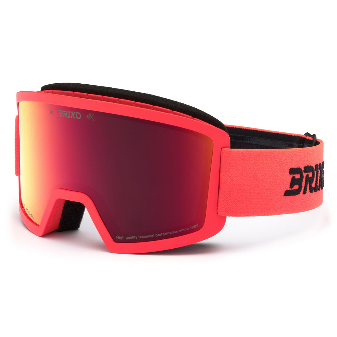 Goggles Unisex FROSTBITE Ski Goggles ORANGE FLUO - RM2 Dressed Side (jpg Rgb)		