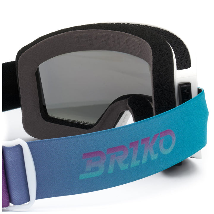 Goggles Unisex FROSTBITE Ski Goggles SHADED BLUE VIOLET - PUM2 Dressed Back (jpg Rgb)		