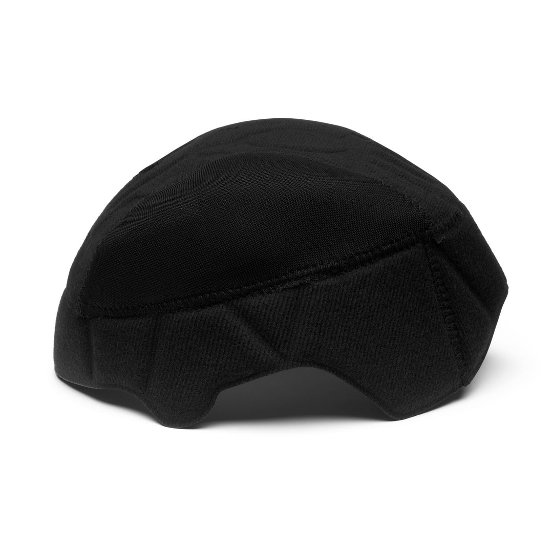 Spare Parts Unisex INNER PADDING FAITO Helmet Spare Parts BLACK Dressed Front (jpg Rgb)	