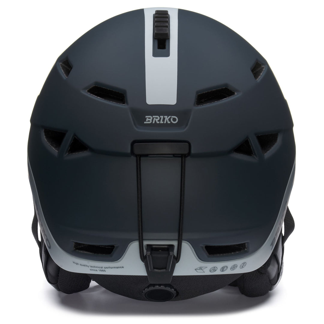 Helmets Unisex BERG Helmet MATT LIMED SPRUCE GRAY - CHATEAU GRAY Dressed Back (jpg Rgb)		