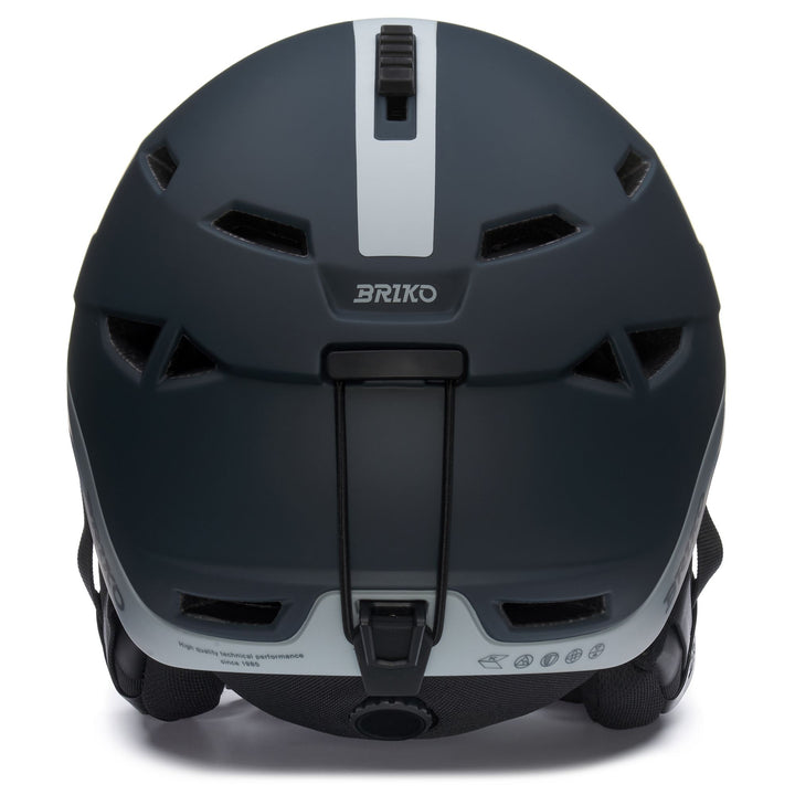 Helmets Unisex BERG Helmet MATT LIMED SPRUCE GRAY - CHATEAU GRAY Dressed Back (jpg Rgb)		