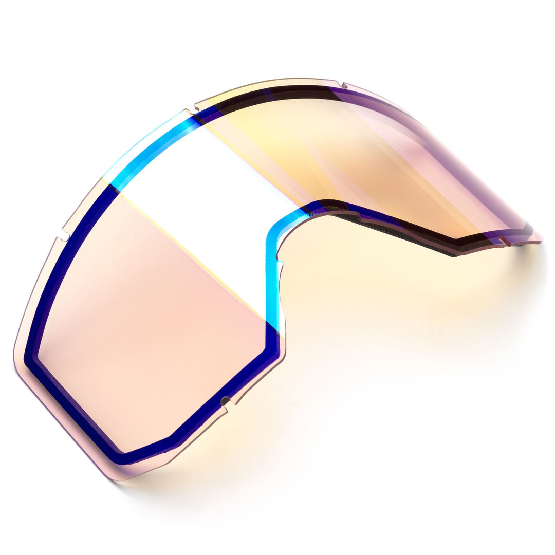 Spare Parts Unisex LENS VULCANO MASK MIRROR PINK CAT. 1 GOGGLE SPARE PARTS PINK BASE BLUE MIRROR CAT.1 Photo (jpg Rgb)			