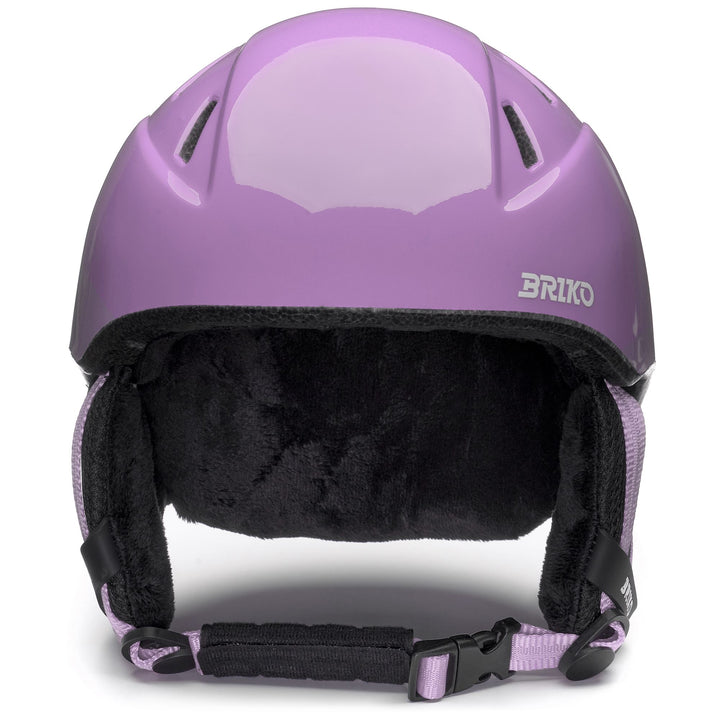 Helmets Kid unisex MAKALU Helmet SHINY LIGHT WISTERIA LILICA - WHITE Dressed Side (jpg Rgb)		