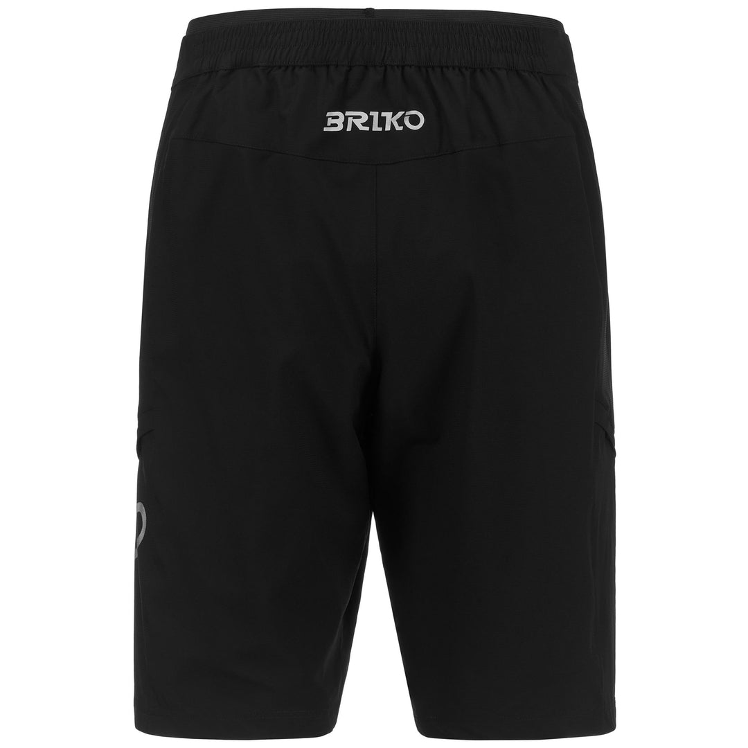 Shorts Man OFFROAD BERMUDA Sport Shorts BLACK Dressed Side (jpg Rgb)		