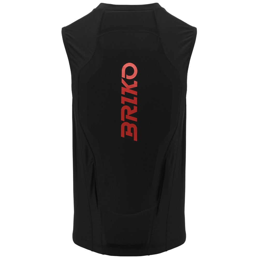 Guards Unisex PROTETTO VEST Back Protector BLACK Dressed Front (jpg Rgb)	