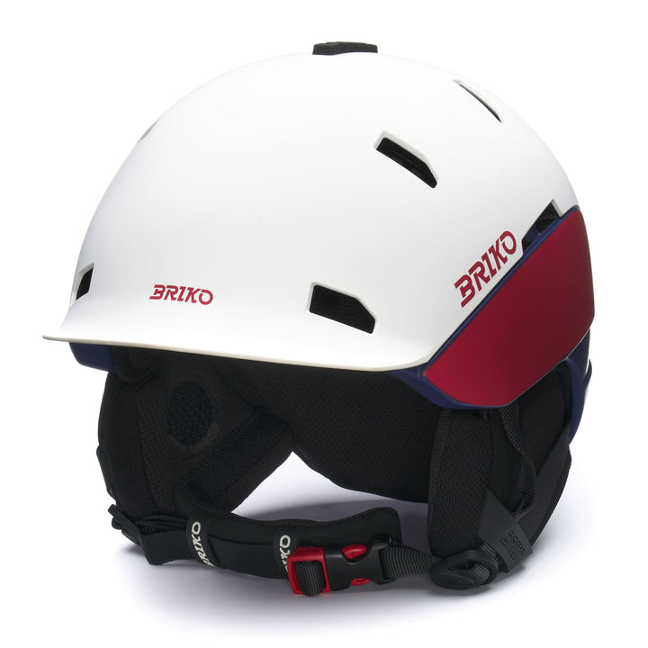 Helmets Unisex MORENO Helmet MATT WHITE - SHIRAZ RED - BISCAY BLUE Photo (jpg Rgb)			