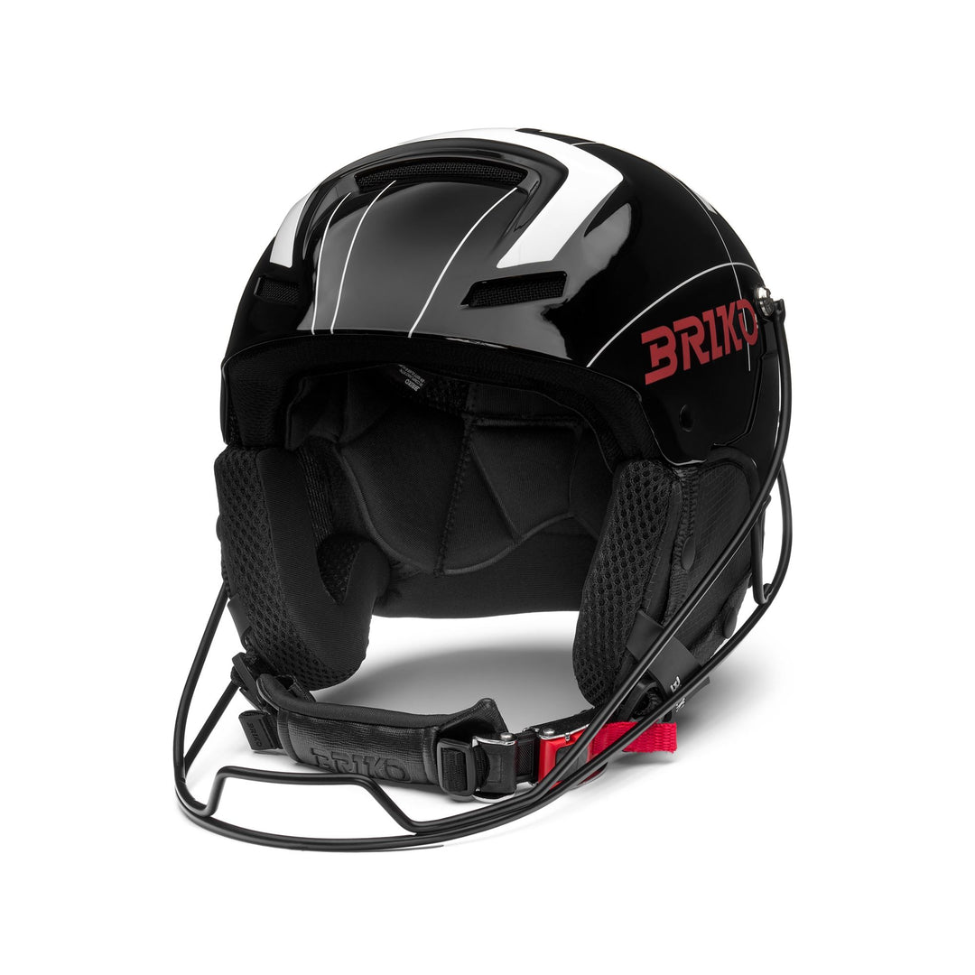 Helmets Unisex SLALOM 2.0 USA Helmet SHINY BLACK - WHITE - CARDINAL RED Photo (jpg Rgb)			