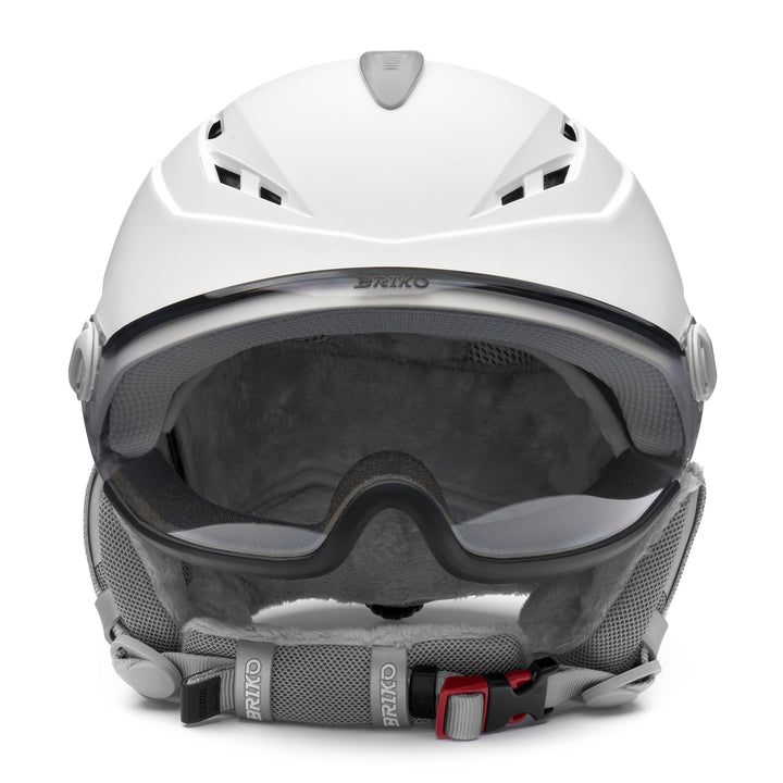 Helmets Woman CHIONE VISOR PHOTO Helmet MATT WHITE - PH03 Dressed Side (jpg Rgb)		