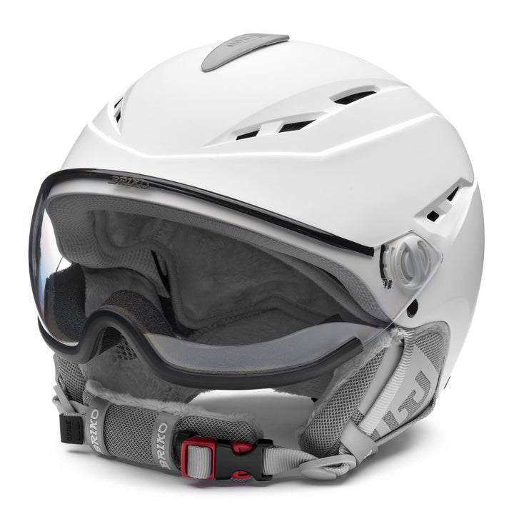 Helmets Woman CHIONE VISOR PHOTO Helmet MATT WHITE - PH03 Photo (jpg Rgb)			