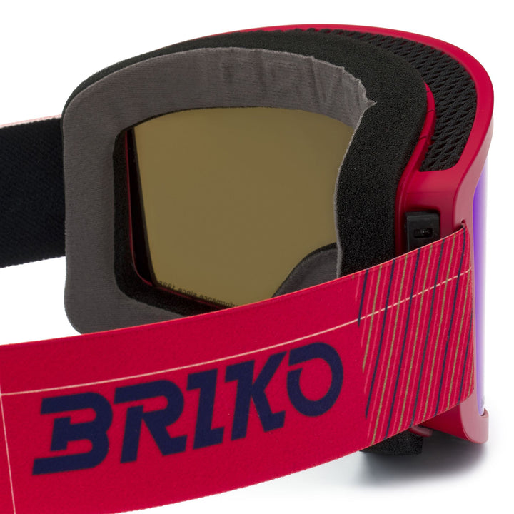 Goggles Unisex FROSTBITE USA Ski Goggles RED CARDINAL TANGAROA BLUE - BM3 Dressed Back (jpg Rgb)		