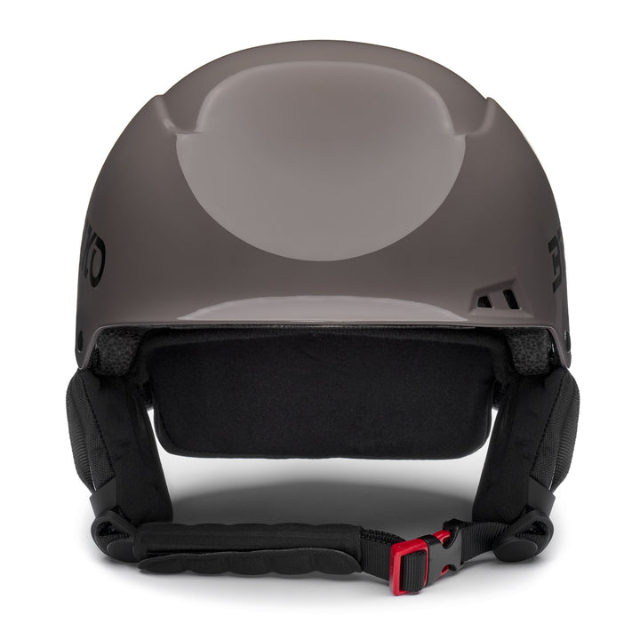 Helmets Unisex INDREN Helmet SHINY DOVE GRAY - BLACK Dressed Side (jpg Rgb)		