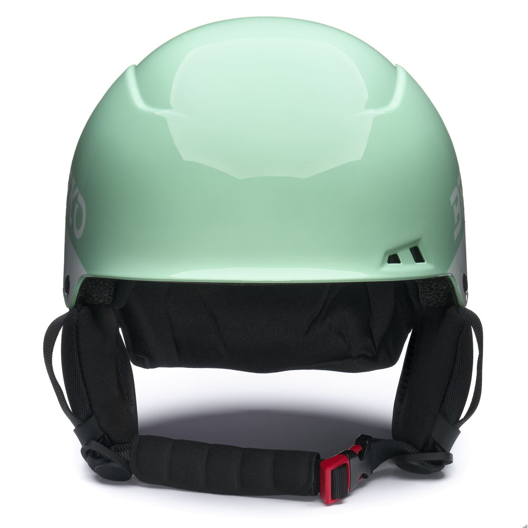 Helmets Unisex INDREN Helmet SHINY EDGEWATER GREEN - WHITE - OYSTER PINK Dressed Side (jpg Rgb)		