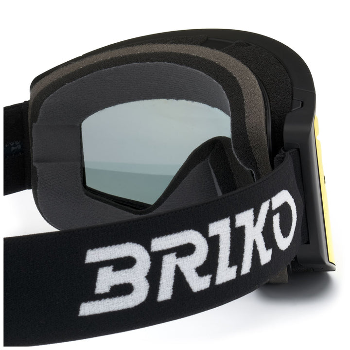 Goggles Kid unisex BUFERA Ski Goggles BLACK - RM2 Dressed Back (jpg Rgb)		