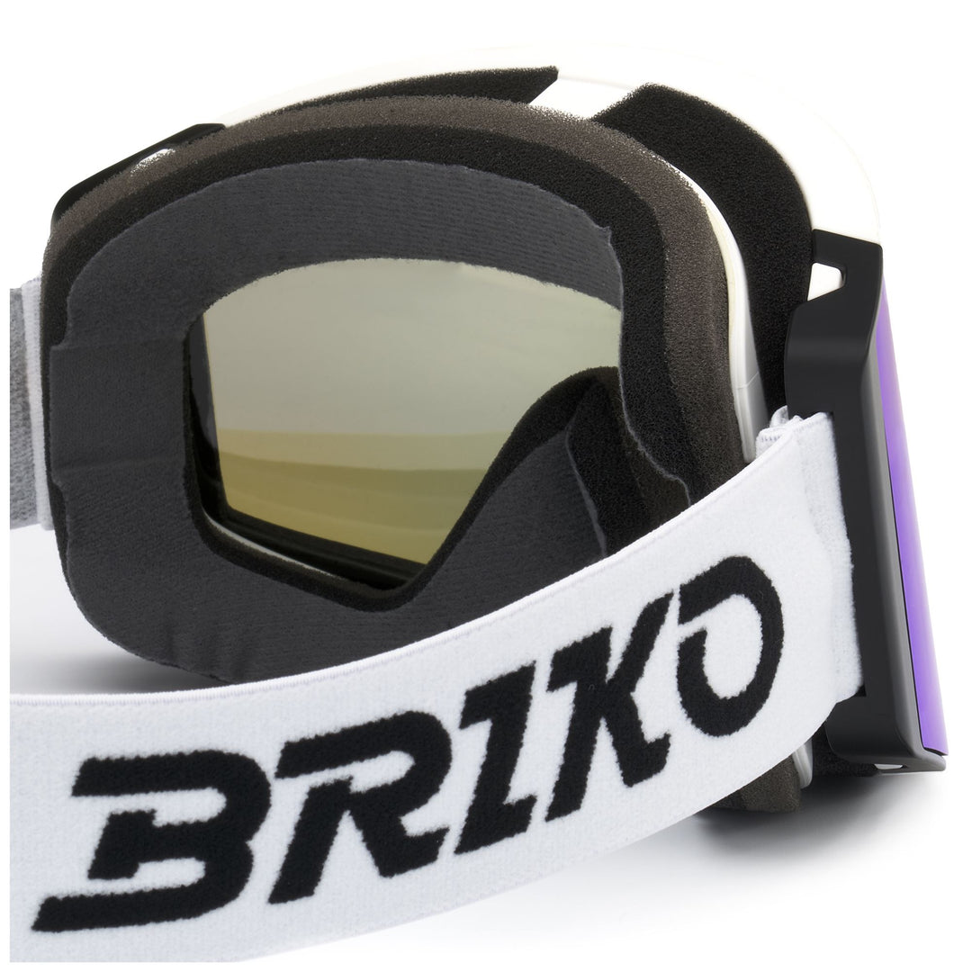 Goggles Kid unisex BUFERA Ski Goggles WHITE - BLM2 Dressed Back (jpg Rgb)		