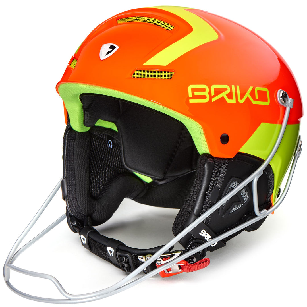 Helmets Unisex Slalom Helmet FLUO ORANGE - YELLOW Photo (jpg Rgb)			