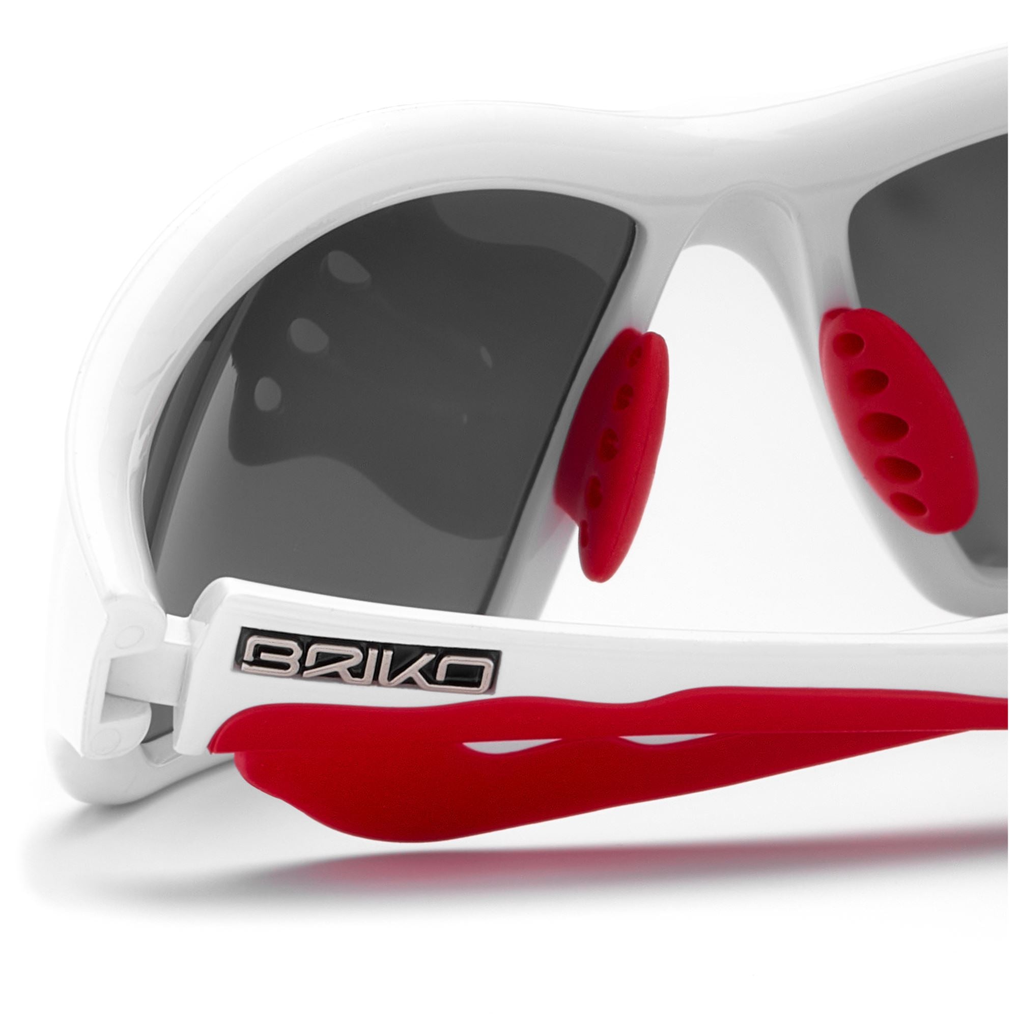 ACTION - Glasses - Sunglasses - Unisex - WHITE RED -RM3