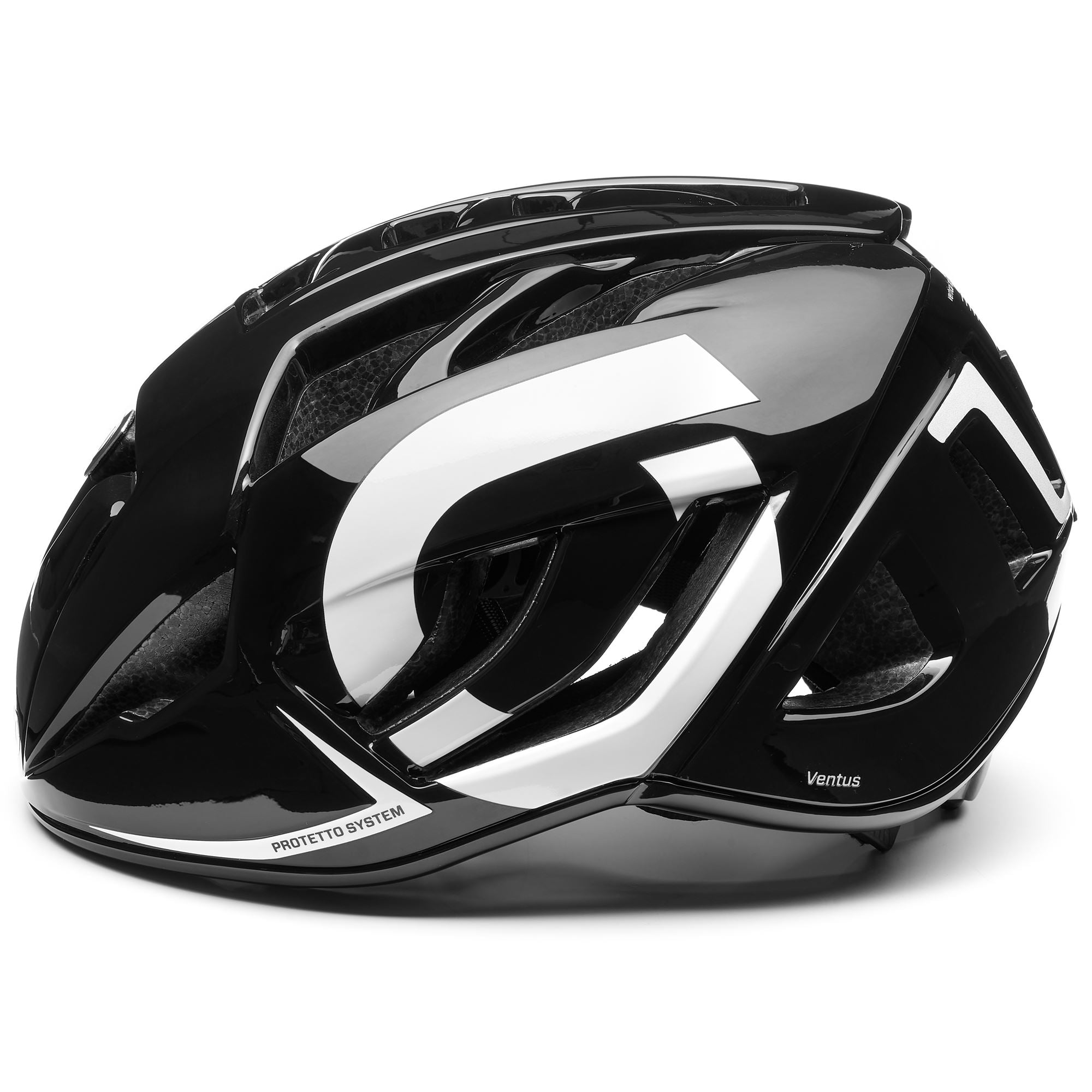 VENTUS 2.0 - Helmets - Helmet - Unisex - SHINY BLACK-WHITE