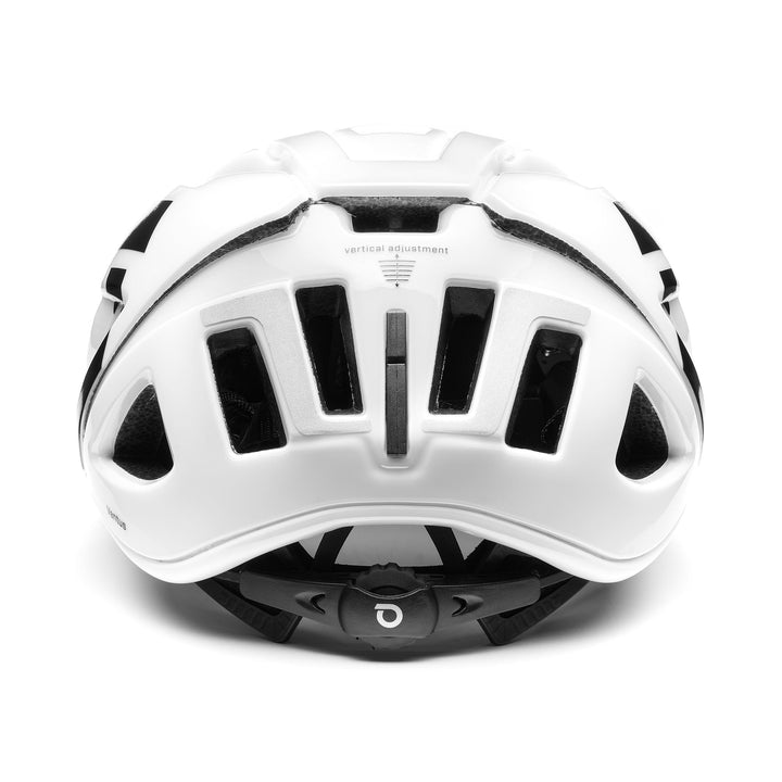 Helmets Unisex VENTUS 2.0 Helmet SHINY WHITE - BLACK Dressed Back (jpg Rgb)		