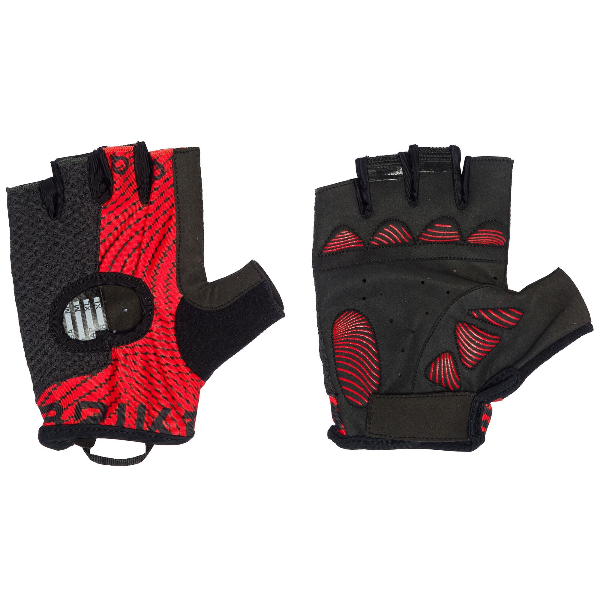 Red cycling gloves 2025