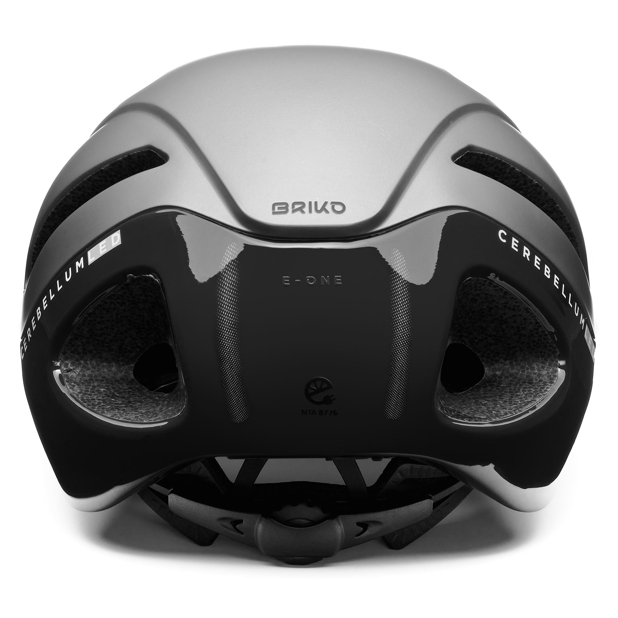 Helmets Unisex E - ONE LED Helmet ANTHRACITE - SILVER – Briko.com