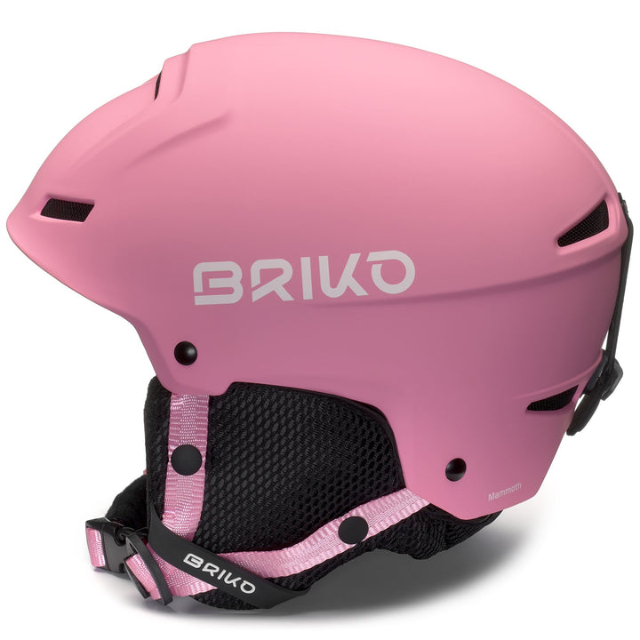 Helmets Unisex MAMMOTH Helmet MATT ILLUSION PINK Dressed Front (jpg Rgb)	